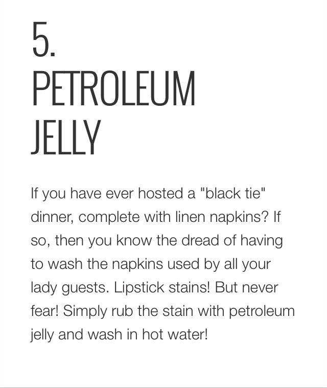 7 Stain Removal Secrets