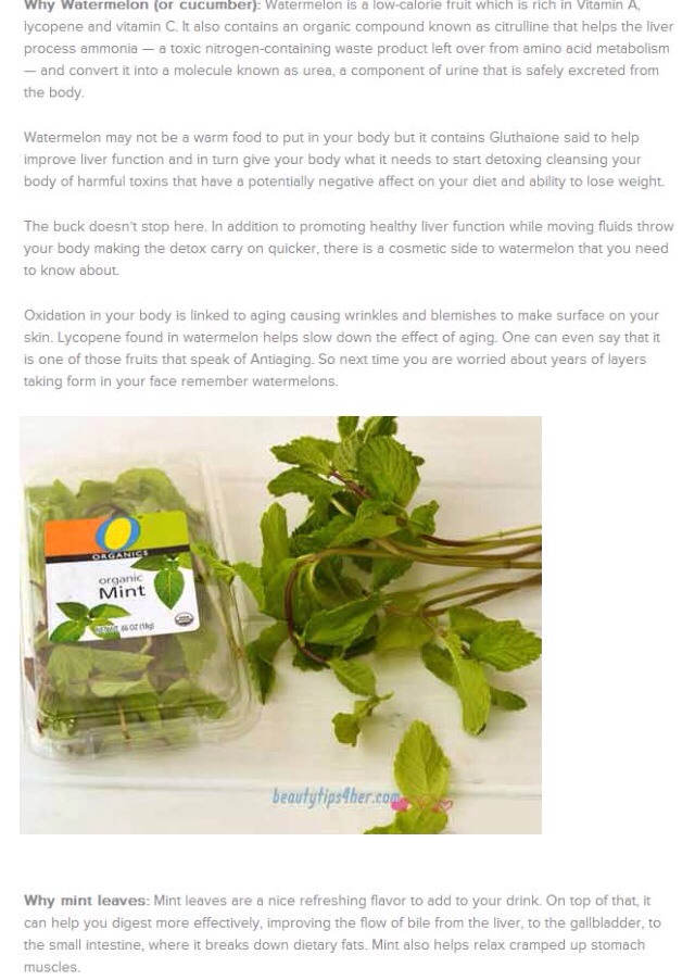 Natural Body Cleanse Starting On a Watermelon Detox Diet
