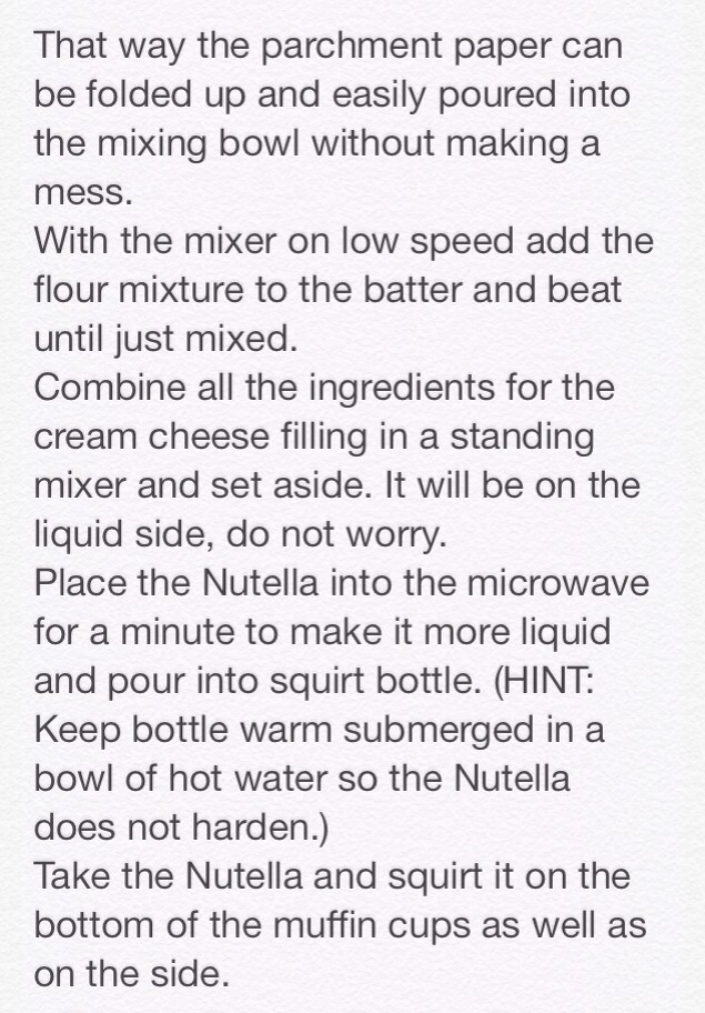 Nutella & Cheesecake Swirl Muffins
