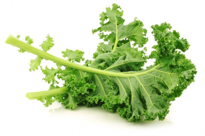 Kale helps prevents arthritis and is a natural energy booster