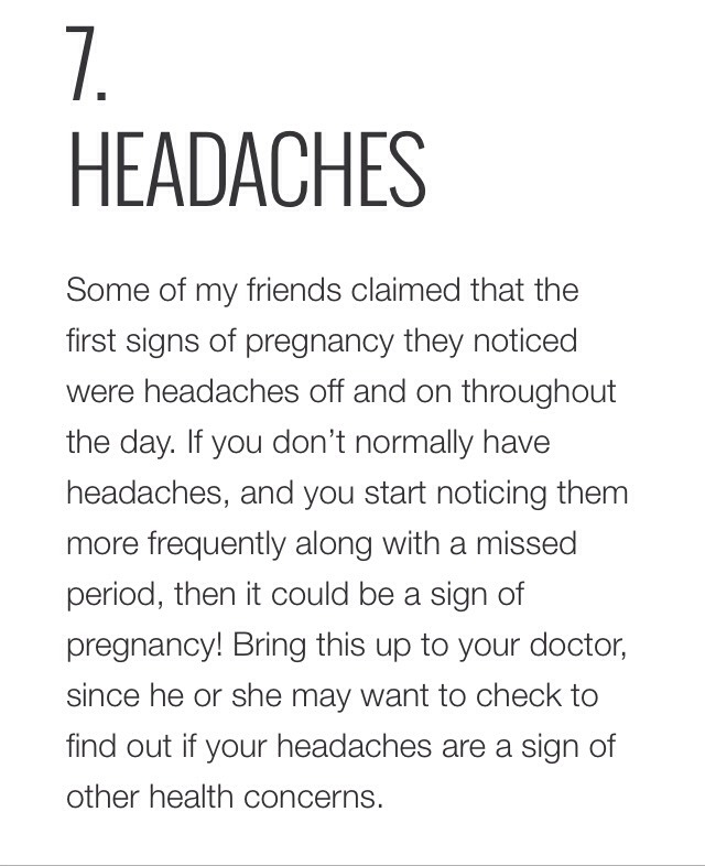 🌟🌟 13 Signs You Could Be Pregnant!! 🌟🌟