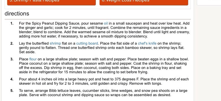 Coconut Shrimp