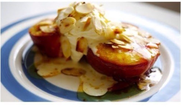 Honey Roast Peaches!! 