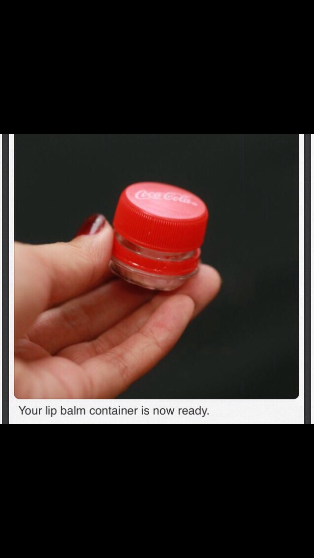 Thought This Was Way To Cute! Lip Bomb Pop Bottle Cap!