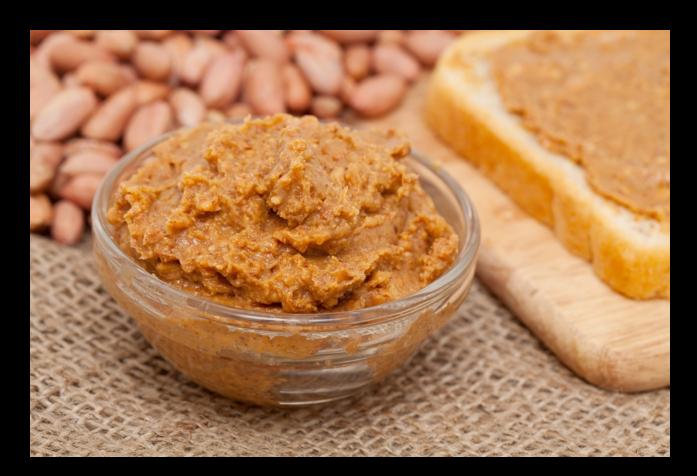 2. NUT BUTTERS!
Stick with options that have one to two ingredients; for example, PEANUTS OR PEANUTS AND SALT. Once you go beyond that, your health food has just become unhealthy.