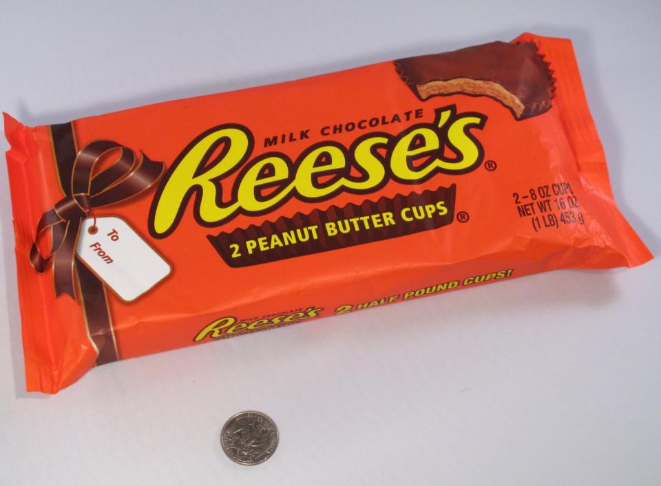 Reese's Peanut Butter Cups. Yum. Zo.