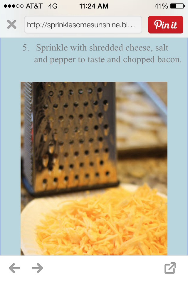 Cheesy Bacon Potatoa Bites