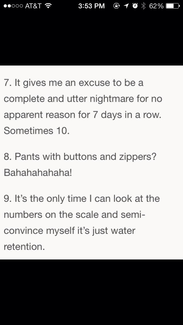 Reasons To Love Your Periods Ladies: