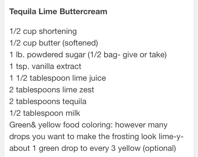 Margarita Cupcakes With Tequila Lime Buttercream! ๐