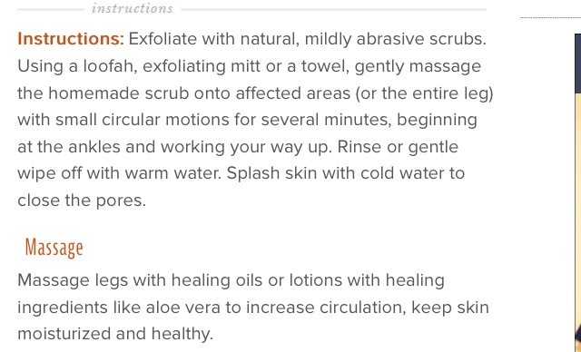 Get  Rid Of Dark Pores On Legs