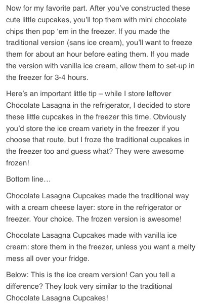 🎂amazing!!!!(: Lasagna Cupcakes!!!(: 🎂