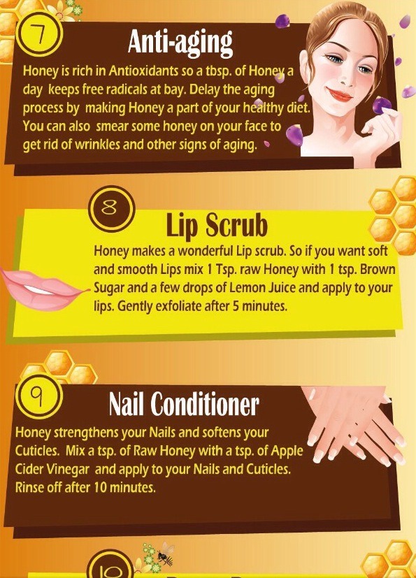 12 Amazing Beauty Benefits Of Honey!!!🐝