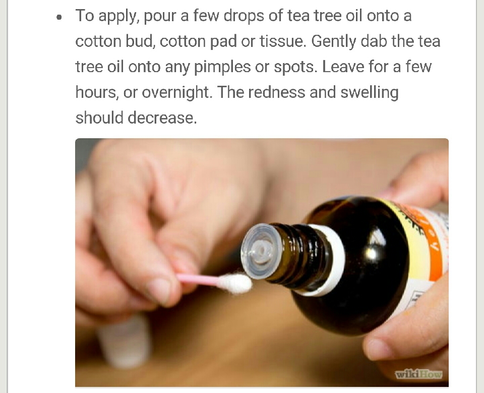 Tea Tree Oil for Acne