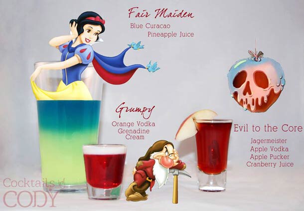 Cocktail Recipes Inspired By Disney