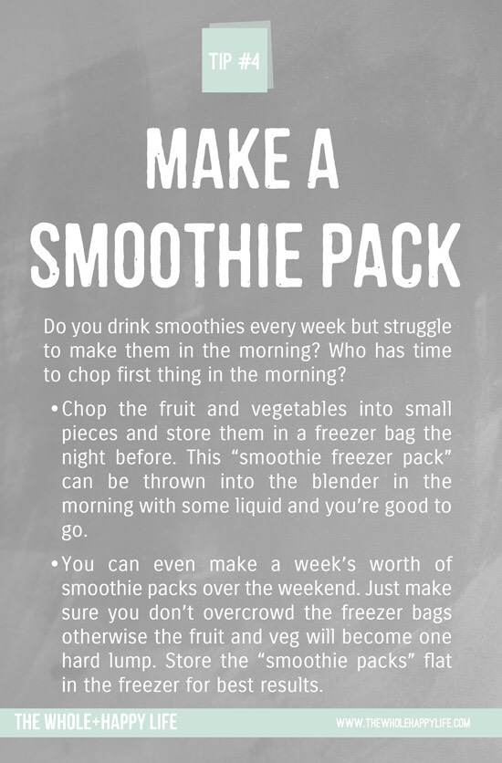 DIY Smoothie Freezer Packs