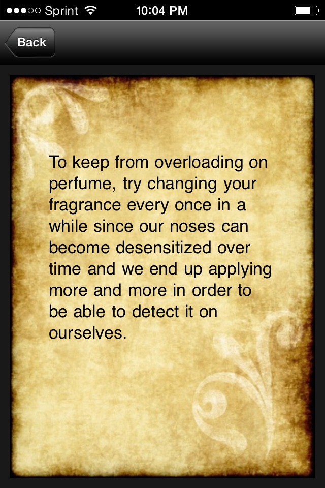 A Few Tricks For Perfume