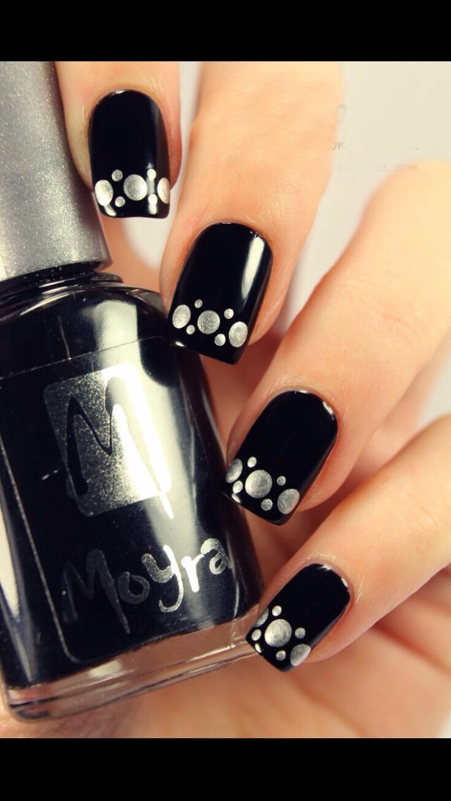Diy On What To Do With Black And Gray Nail Polish