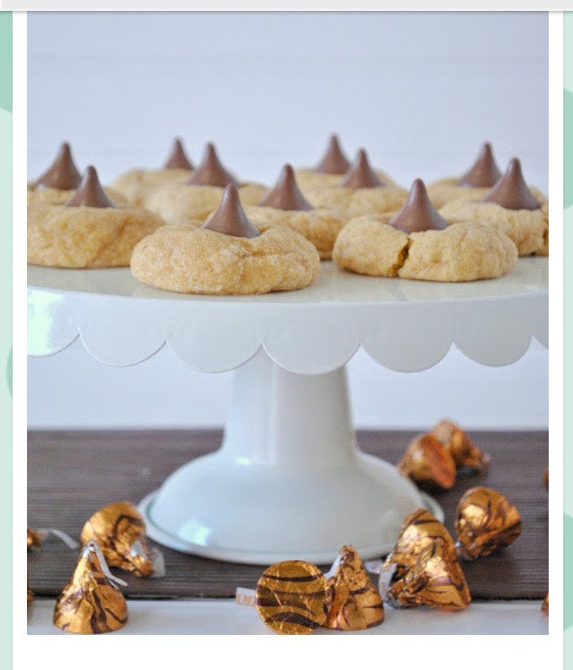 Pumpkin Caramel Kiss Cookies