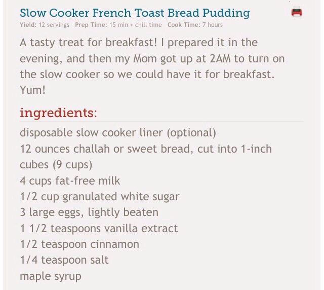 😋French Toast Bread Pudding😋 