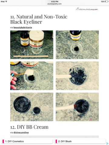 Homemade Non-Toxic Black Eyeliner 

https://beautybybritanie.com/2013/02/21/diy-natural-and-non-toxic-black-eyeliner/