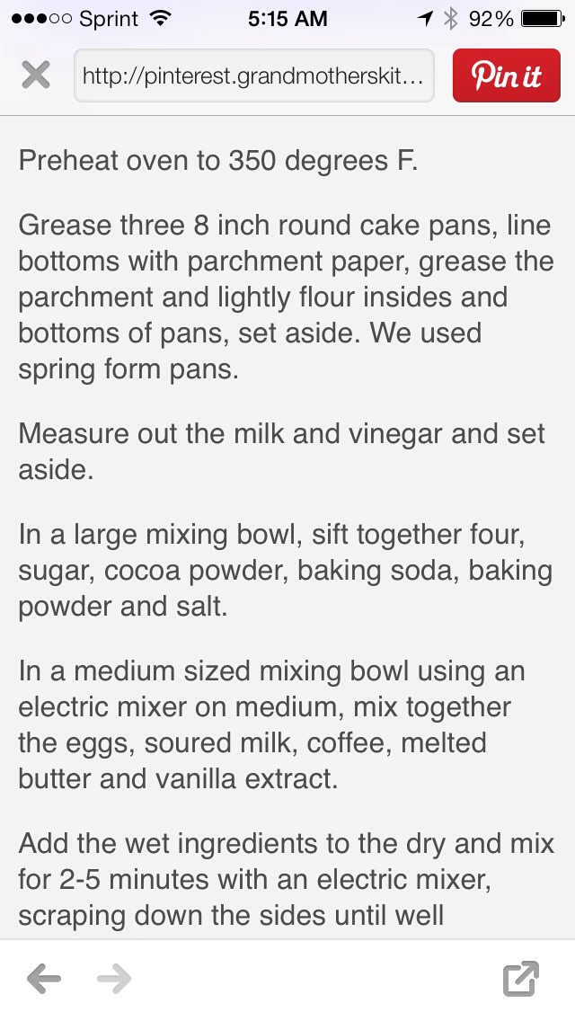 6 Layer Chocolate Mocha Cake...