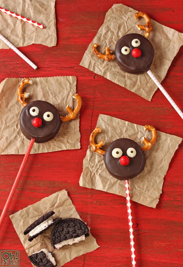 How To Make Reindeer Oreo Cookies Pops. π Step By Step Instructions. ππ»