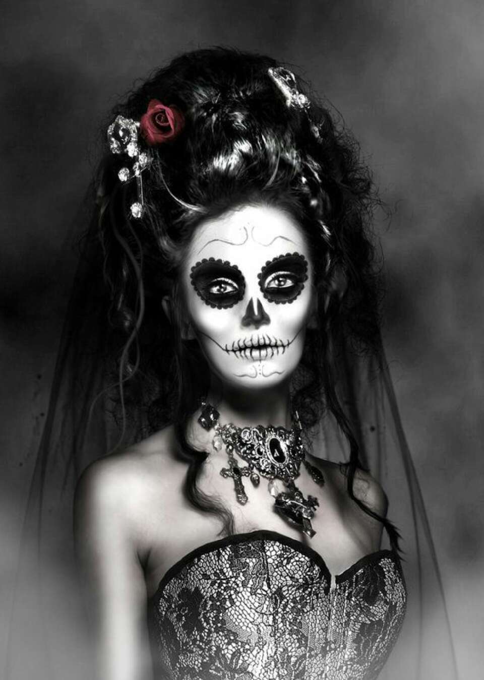  Stunningly Beautiful Sugar Skull Photography!!!
