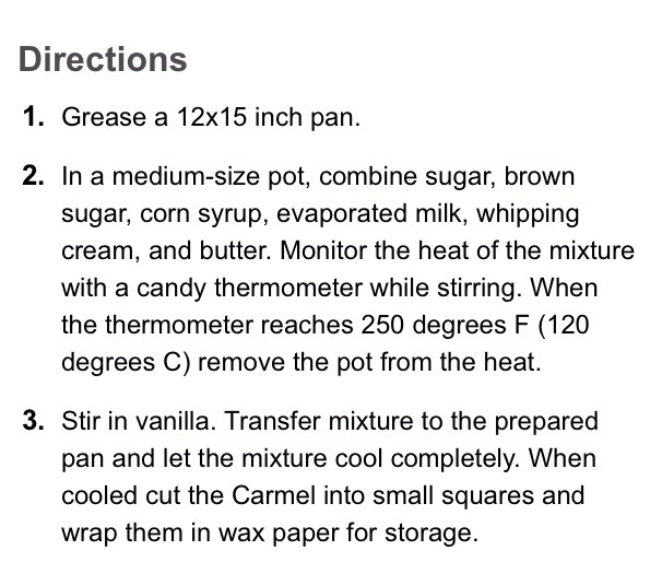 Homemade Carmel