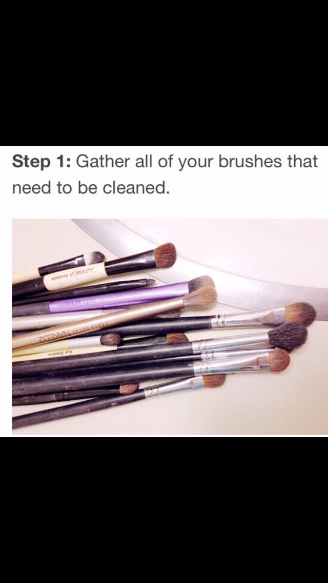 How To: Clean Makeup Brushes🙌🏼❤️