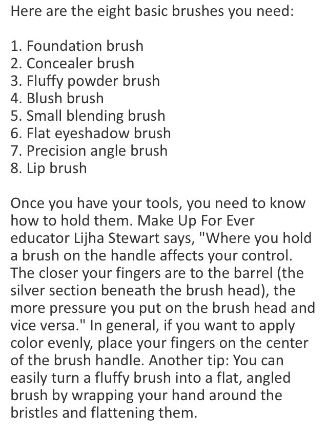 "🔟 Secrets I Learned At Makeup Artist School!" Awesome! 🙌