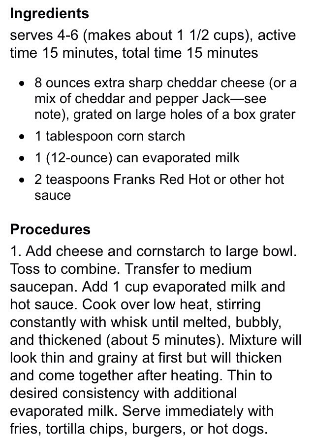 Cheese Dips 👍