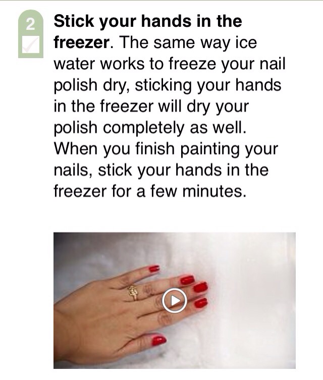 Dry Your Nails Fast!! 7 Ways :)