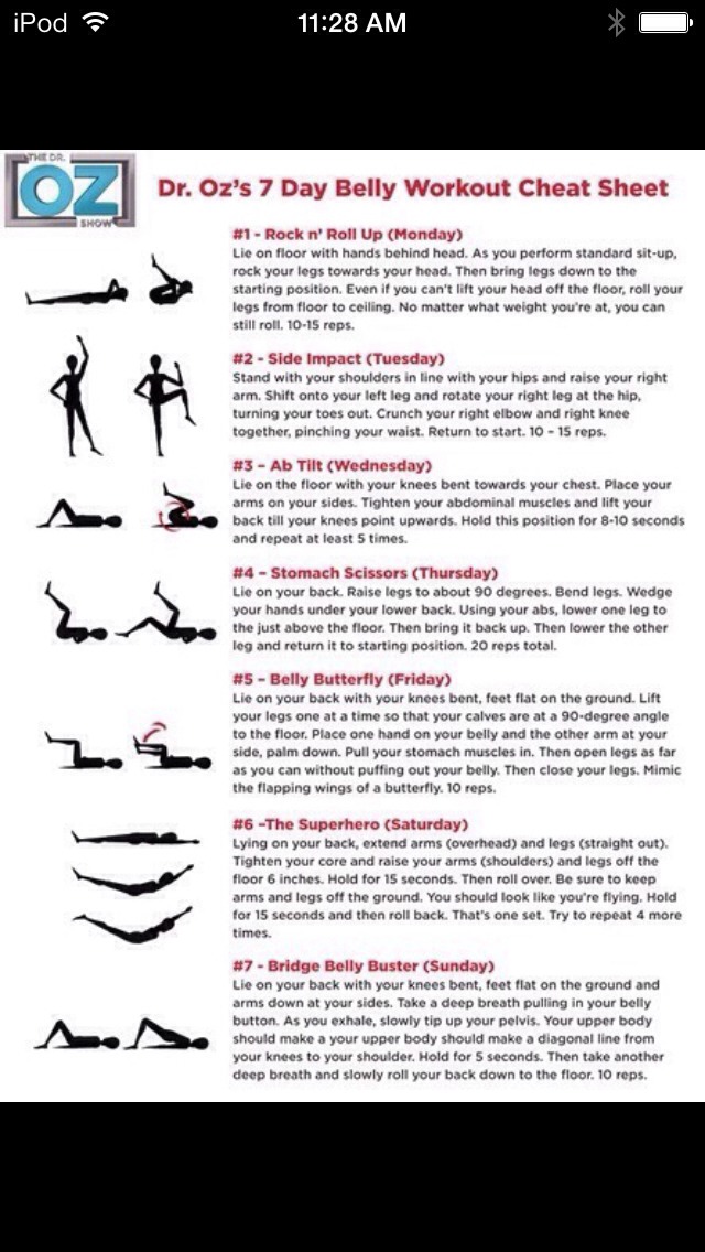 If crunches and push-ups aren't your thing, try these moves. They allow variety and a full body workout.