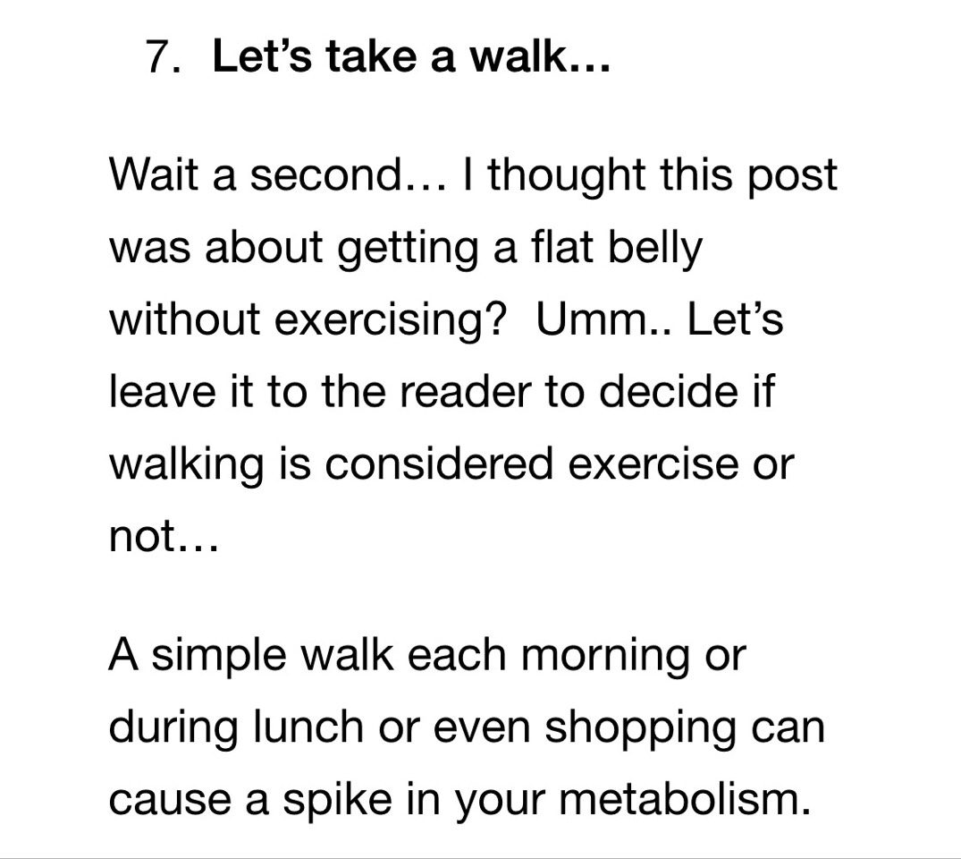 8⃣ Tips For A Flatter Belly Without Any Diet Or Exercise. 🍶