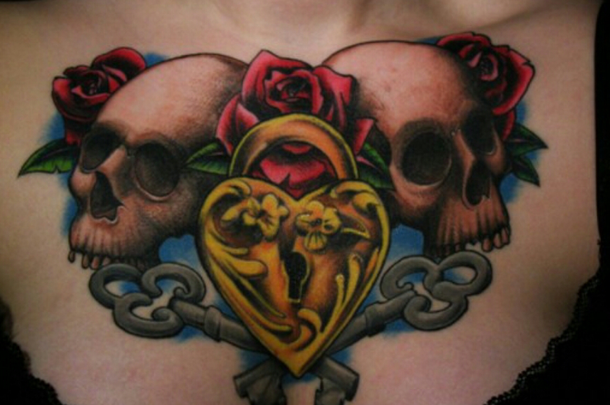 Beautiful Skull Tattoos For Women!