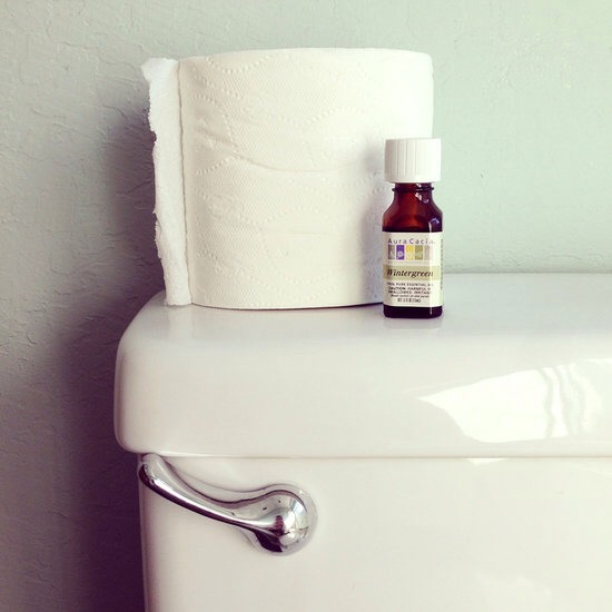 Add a few drops of essential oil to toilet paper for scented toilet paper 