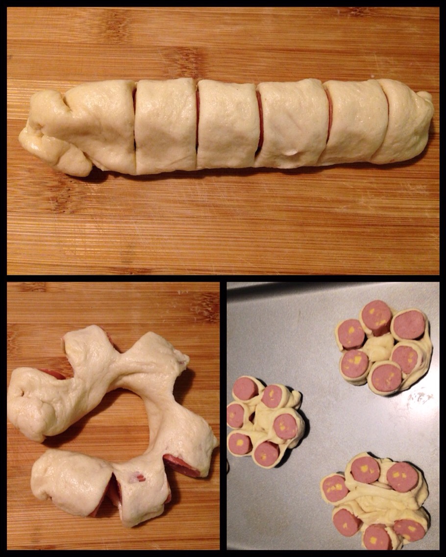 Simplified Hotdog Flower