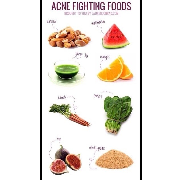Eating Certain Food Can Fight Skin Acne