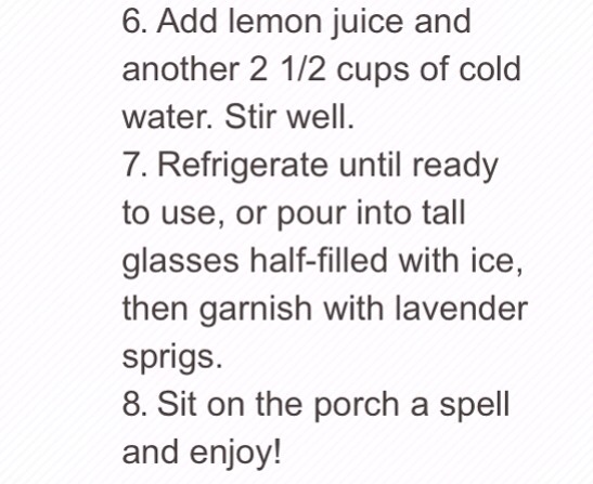 How To Make Lavender Lemonade With Honey ✨✨✨✨✨✨✨✨✨✨✨✨✨✨✨