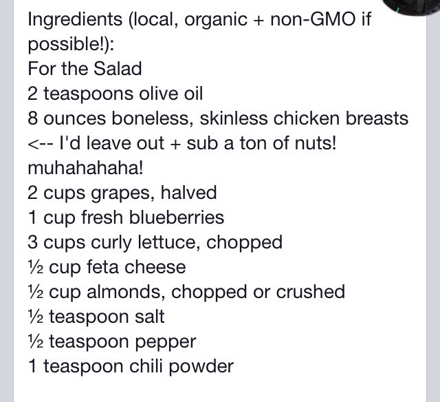 Very Healthy Rainbow Chicken Salad With Almond Honey Mustard Dressing
