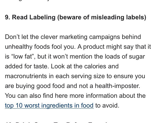 (: 12 Simple Tweaks For Weightloss And Good Health!!!(: