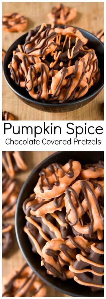 http://www.crunchycreamysweet.com/2014/09/29/pumpkin-spice-chocolate-covered-pretzels/