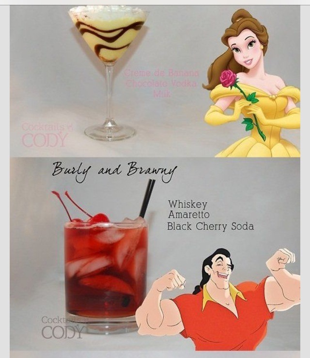 Disney Cocktails 