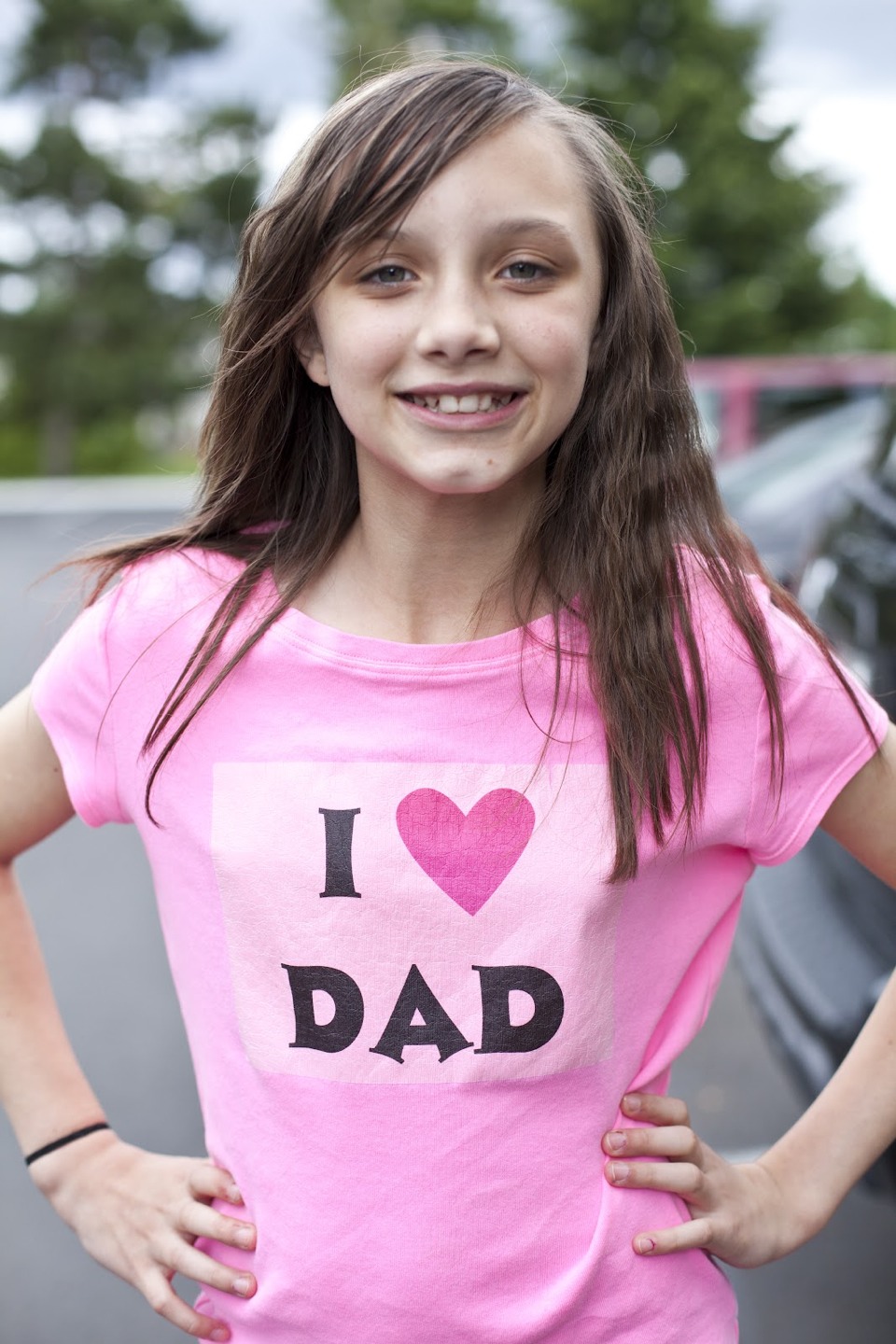 Design a tshirt saying anything about your daddy!