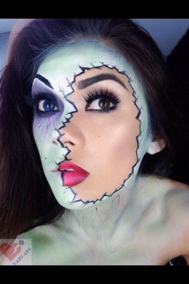 Cute, Cool And Stunning Halloween Makeup Ideas 