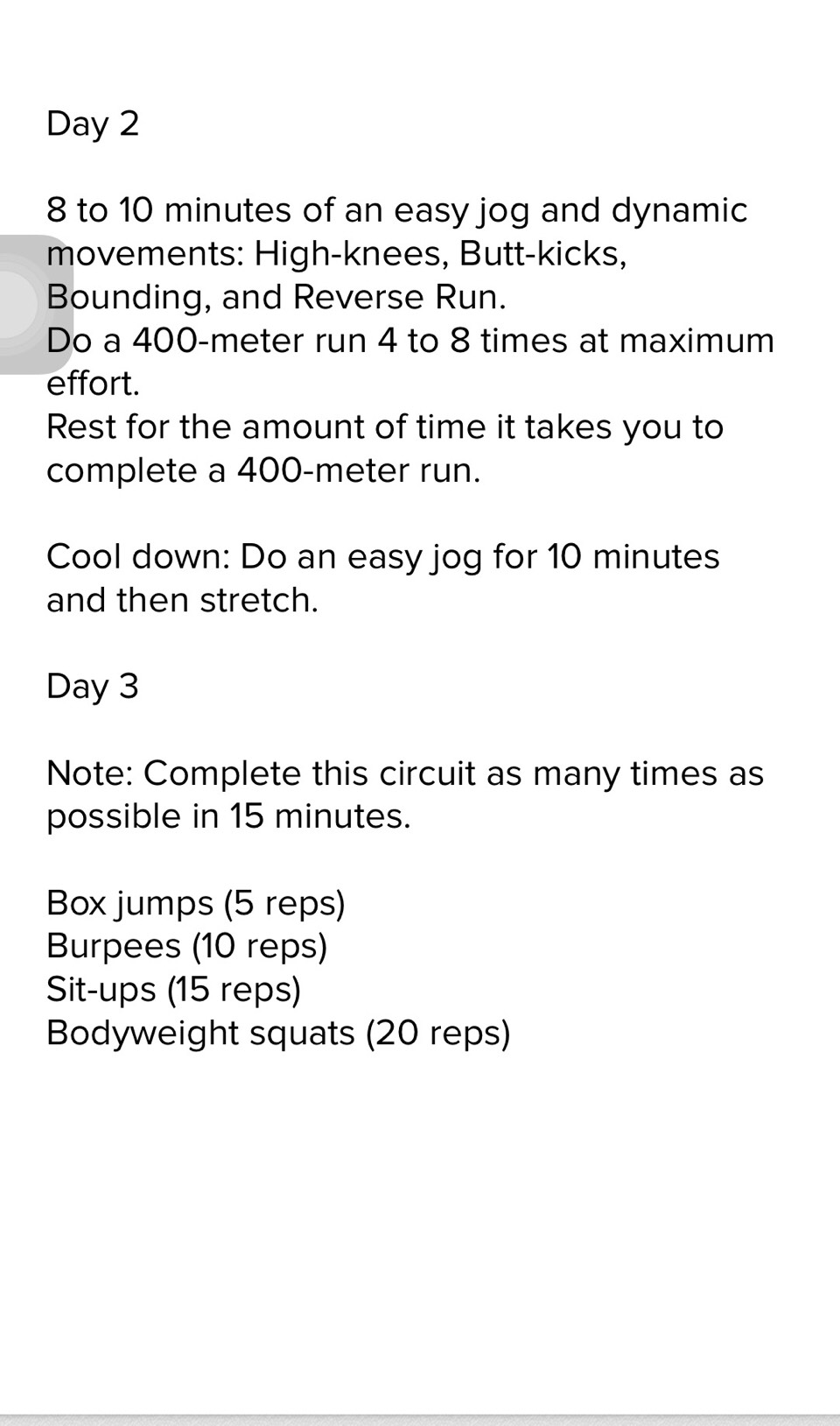 2 Week Perfect Workout Plan To Lose Inches