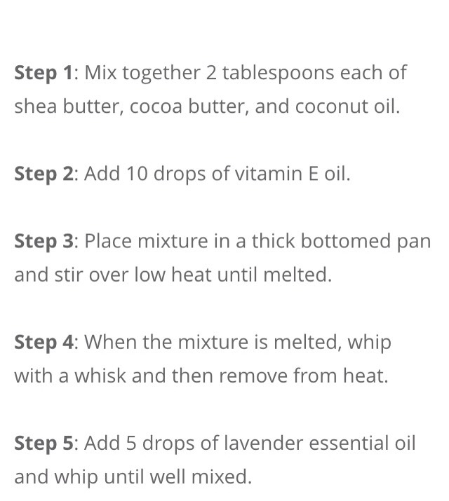 Easy Homemade Stretch Mark Cream