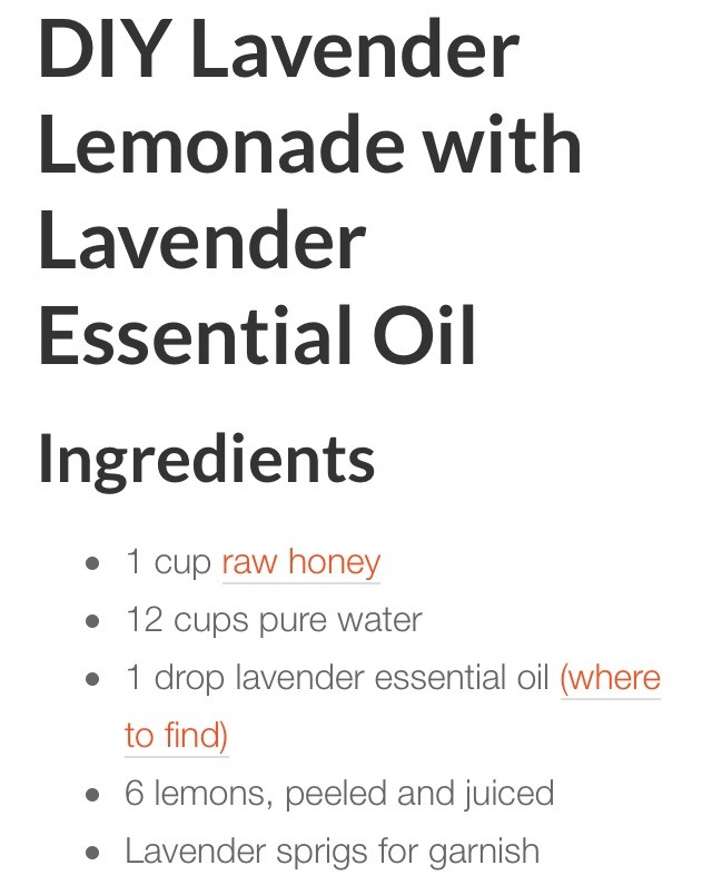 💜How To Make Lavender Lemonade To Get Rid Of Headaches And Anxiety!💜