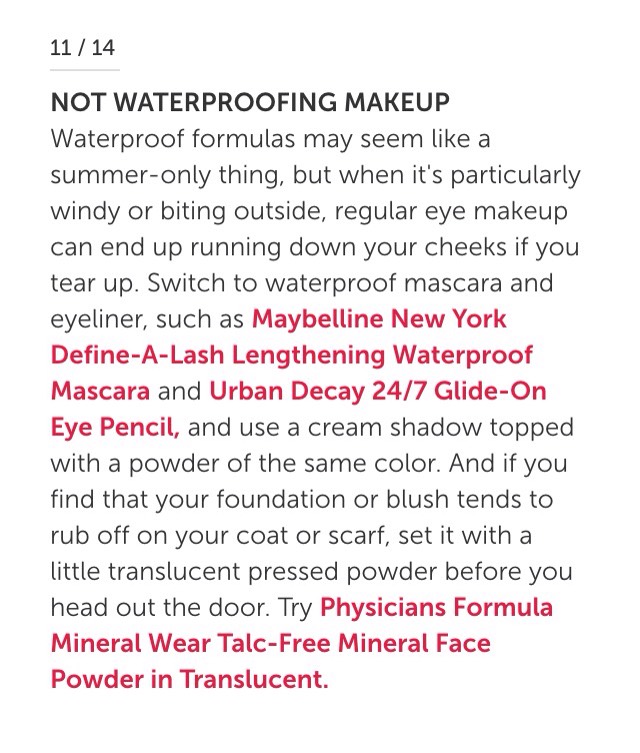 Winter Beauty Tips!!