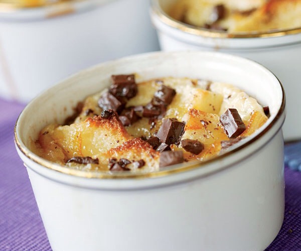 Chocolate orange bread pudding